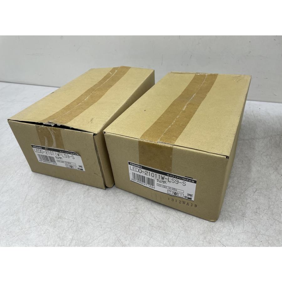 未使用 東芝ライテック LED一体型ダウンライト 5個セット 昼白色 広角タイプ 2000シリーズ LEDD-21011W-LS9-S (C5200)の画像