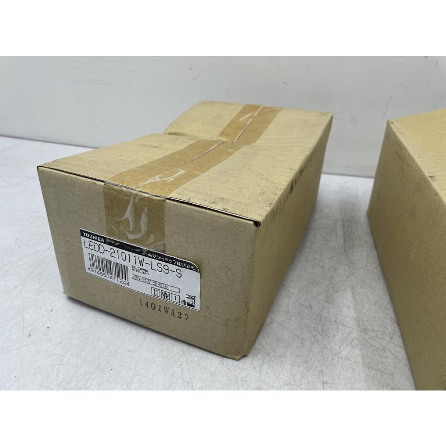 未使用 東芝ライテック LED一体型ダウンライト 5個セット 昼白色 広角タイプ 2000シリーズ LEDD-21011W-LS9-S (C5200)の画像