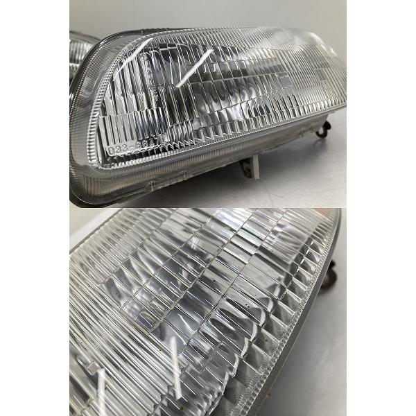 良品 割れ無 PP1 ビート 純正 ハロゲン ヘッドライト 左右セット