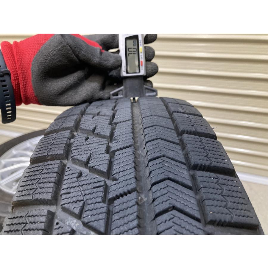 バリ溝 SEIN RACING 14インチ 5.5J +43 PCD100 4H BS BLIZZAK VRX 175/70R14 4本 フィット 等 (D1592)｜infini0650｜09