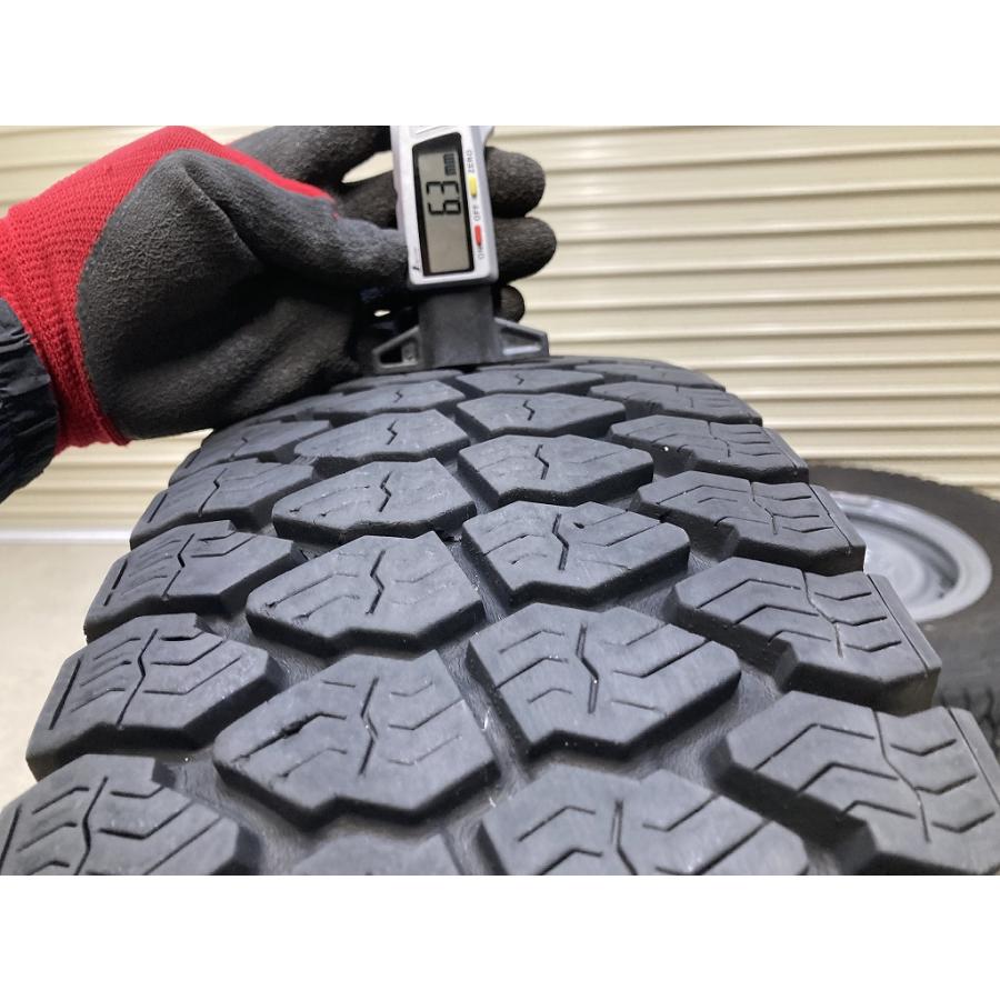 ランクル70 復刻版　純正新品外し　DUNLOP 16インチタイヤ 4本セット 70ランクル 純正 スチールホイール 16インチ 5.50F PCD150 5H DUNLOP
