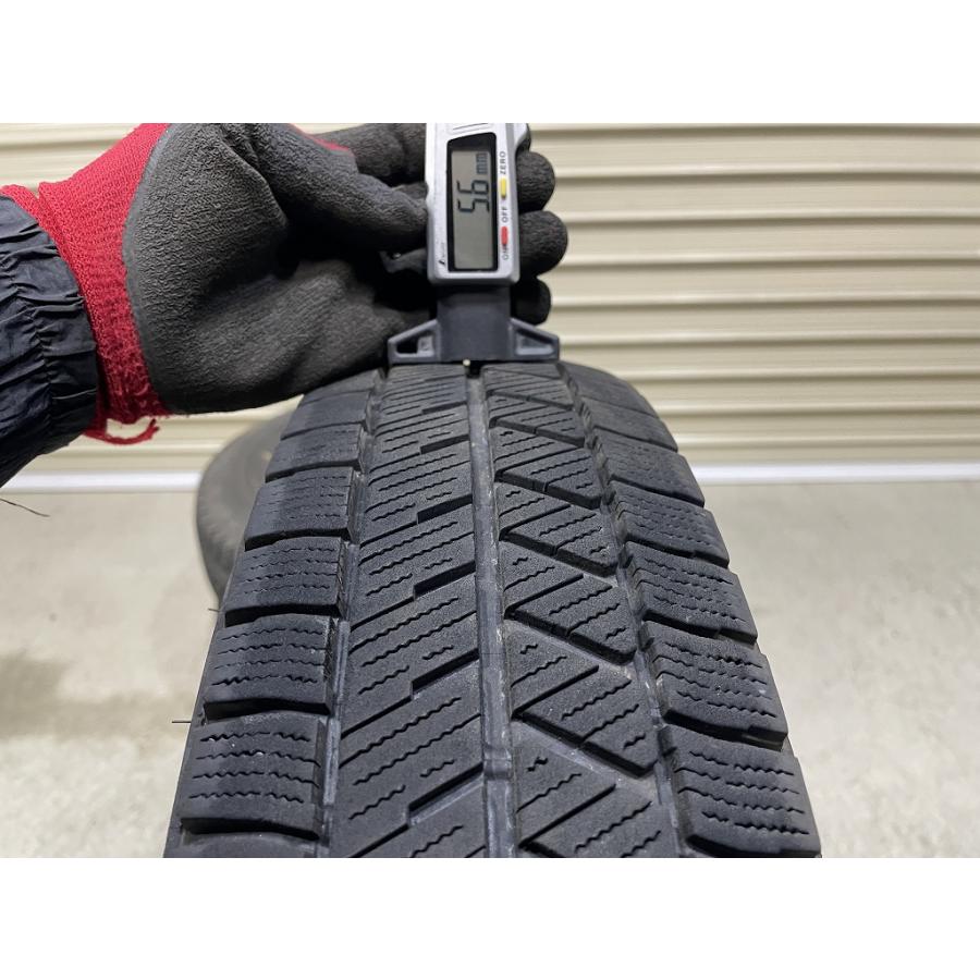 バリ溝 '21年製 BRIDGESTONE BLIZZAK VRX3 145/80R13 4本セット ブリヂストン ブリザック (D5149)の画像