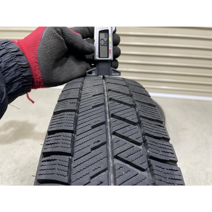 バリ溝 '21年製 BRIDGESTONE BLIZZAK VRX3 145/80R13 4本セット ブリヂストン ブリザック (D5149)の画像