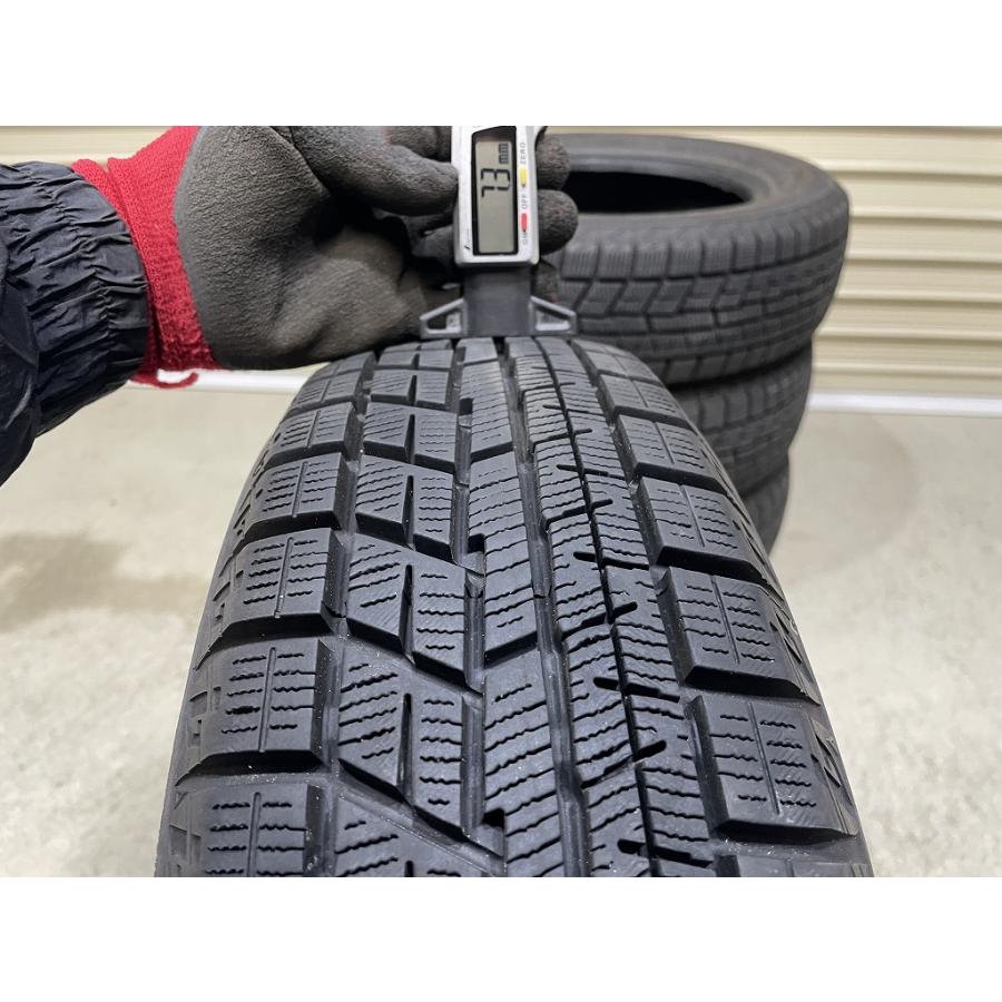 バリ溝 '23年製 YOKOHAMA iceGUARD iG60 155/65R13 4本セット ヨコハマ アイスガード (D5151)の画像