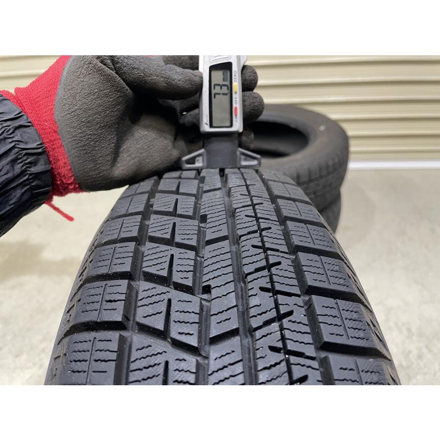 バリ溝 '23年製 YOKOHAMA iceGUARD iG60 155/65R13 4本セット ヨコハマ アイスガード (D5151)の画像