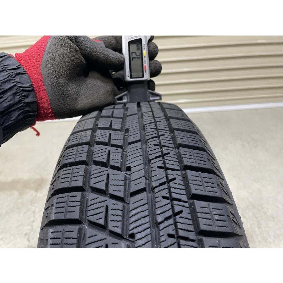 バリ溝 '23年製 YOKOHAMA iceGUARD iG60 155/65R13 4本セット ヨコハマ アイスガード (D5151)の画像