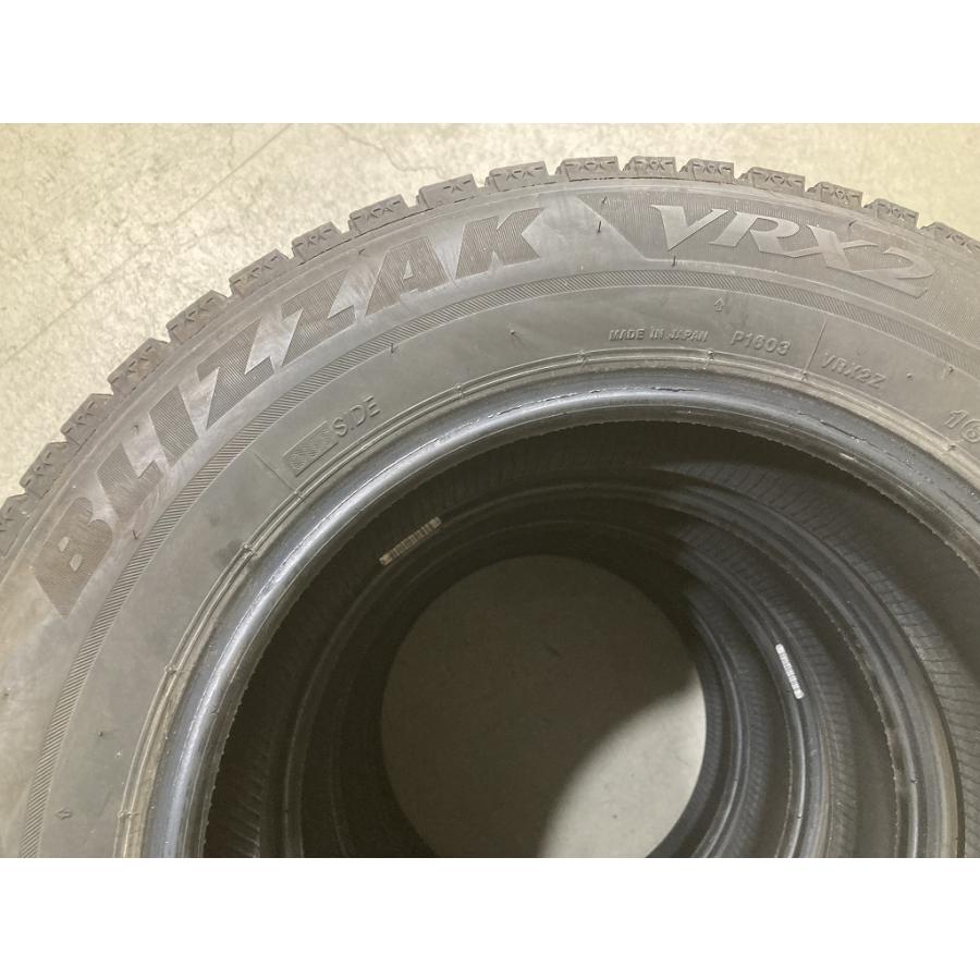 2021年製 165/70R14 ブリジストン VRX2 バリ溝