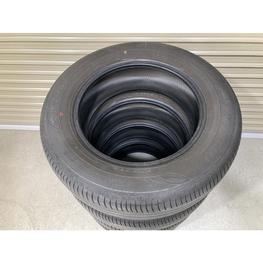 ダンロップ ENASAVE EC300＋ 4本セット❣️ バリ溝 DUNLOP ENASAVE EC300+ 195/65R15 4本セット ダンロップ