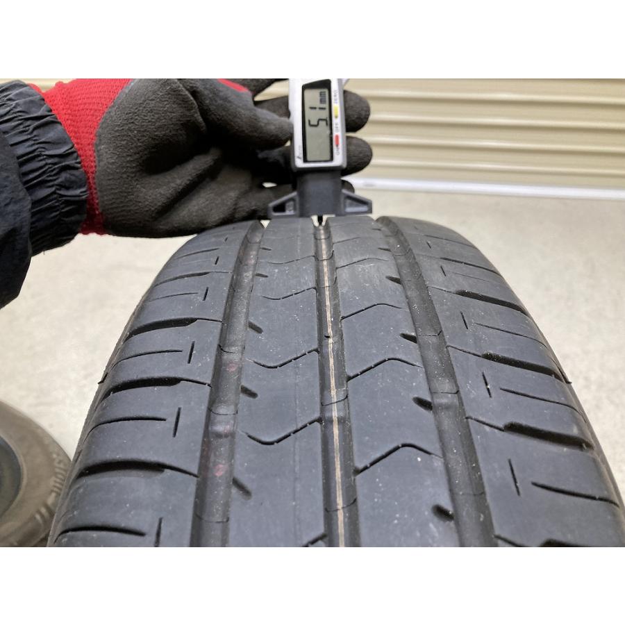 バリ溝 BRIDGESTONE ECOPIA NH100C For COMPACT CAR 165/55R15 4本