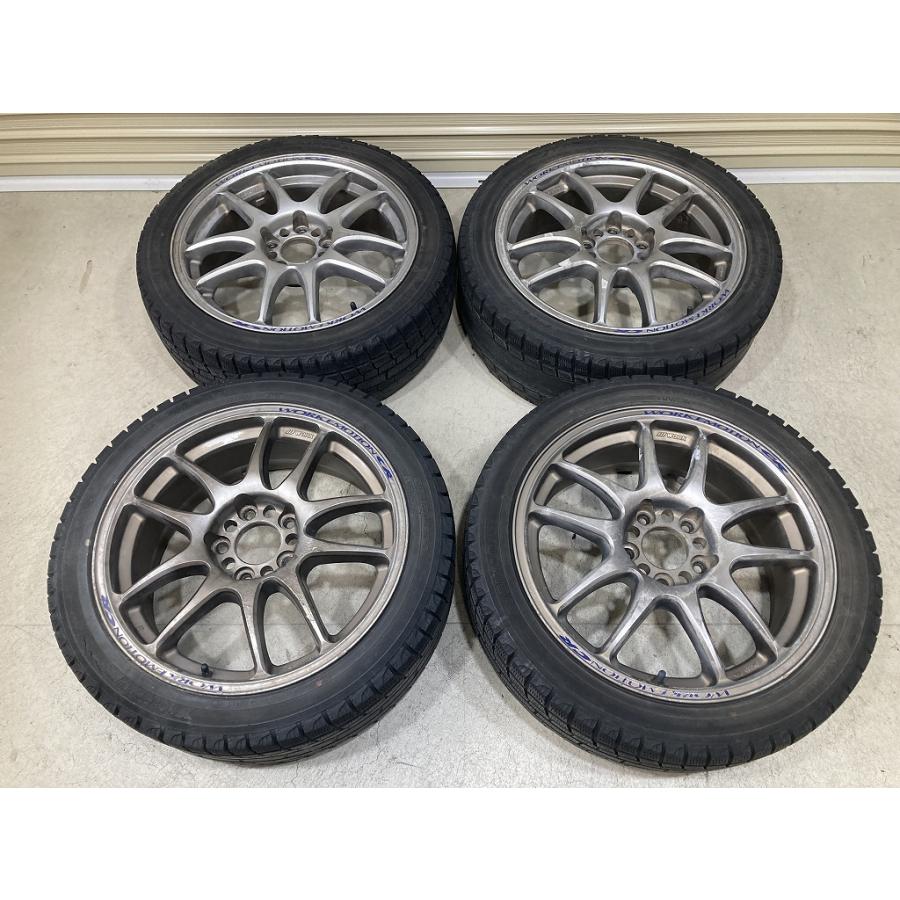 WORK EMOTION CR Kai 17インチ 7J +42 PCD114.3 5H 215/45R17 4