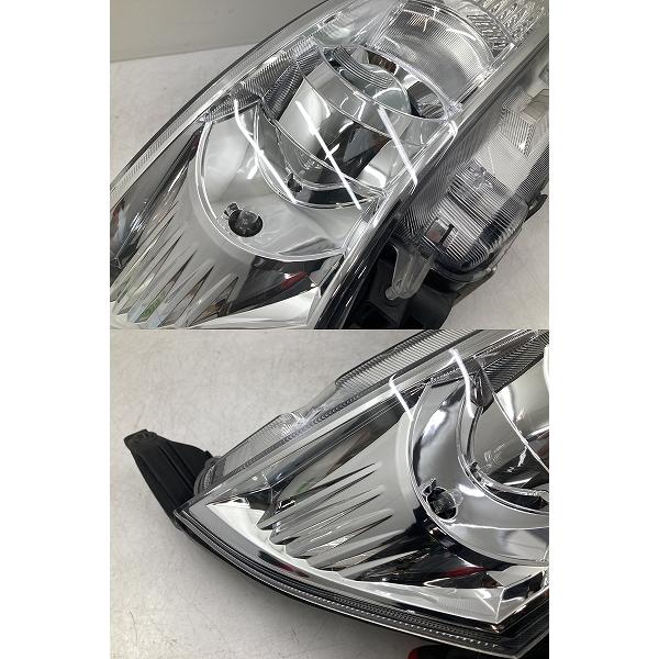 美品 割れ無 点灯OK MK21S パレット SW 純正 HID ヘッドライト 左右