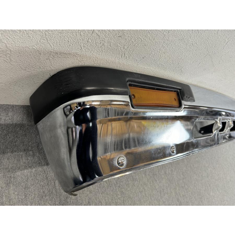 LS136V クラウンバン 純正 フロントバンパー メッキバンパー 130系
