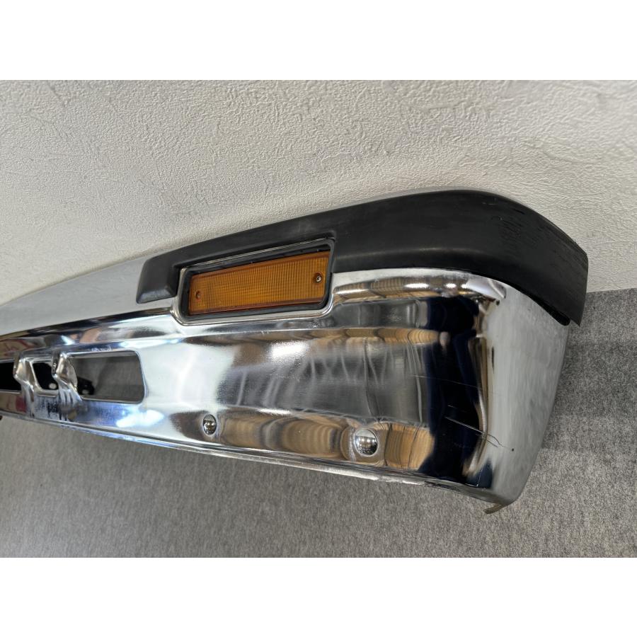 LS136V クラウンバン 純正 フロントバンパー メッキバンパー 130系