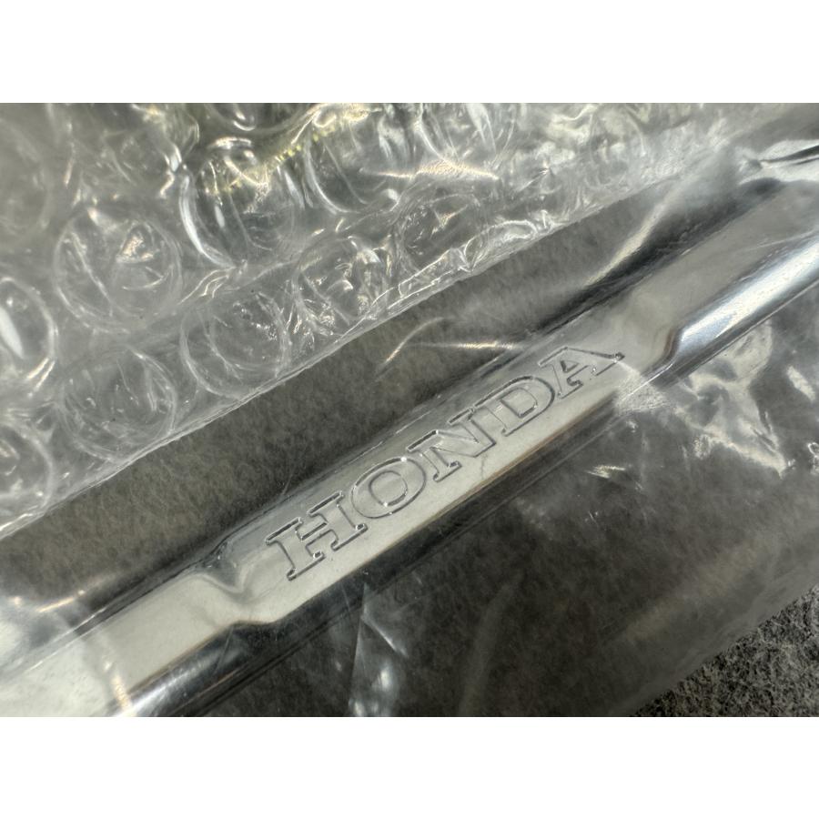 未使用 JF3 JF4 N-BOX 純正OP フロント ナンバーフレーム メッキ