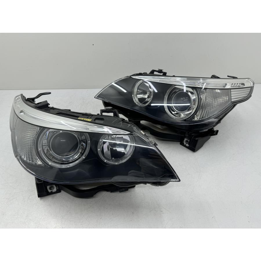 良品 点灯OK 取付OK BMW E60 5シリーズ 前期 HELLA製 HID ヘッドライト