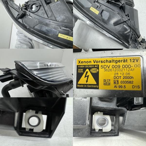 良品 点灯OK 取付OK BMW E60 5シリーズ 前期 HELLA製 HID ヘッドライト