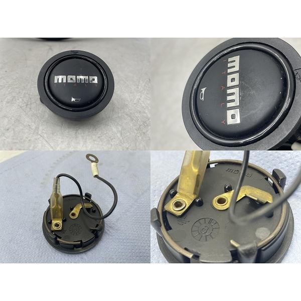 MOMO モモ レザーステアリング ハンドル ホーンボタン TYP D32