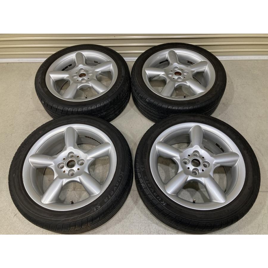 MINI ミニ 純正 17インチ 7J +48 PCD100 4H 205/50R17 4本セット MINI ミニ 純正 17インチ 7J +48 PCD100 4H 205/50R17 4本セット