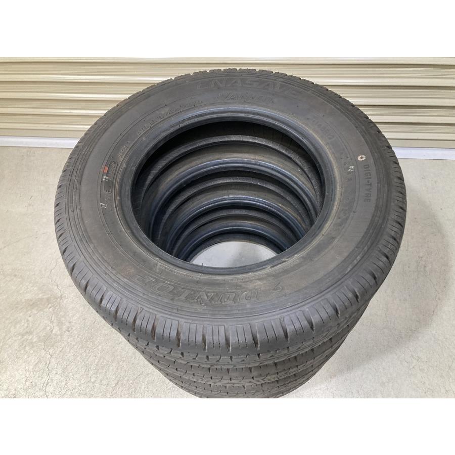 バリ溝 '23年製 DUNLOP ENASAVE VAN01 145R12 6pr 4本セット