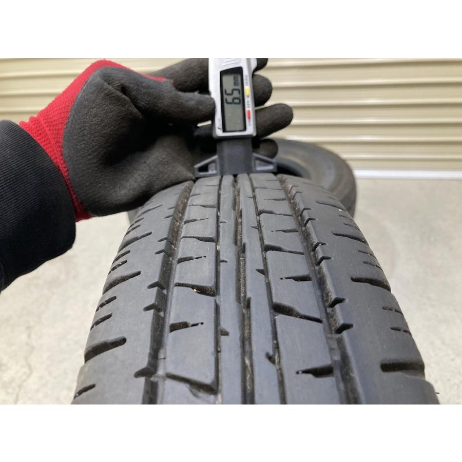 バリ溝 '23年製 DUNLOP ENASAVE VAN01 145R12 6pr 4本セット