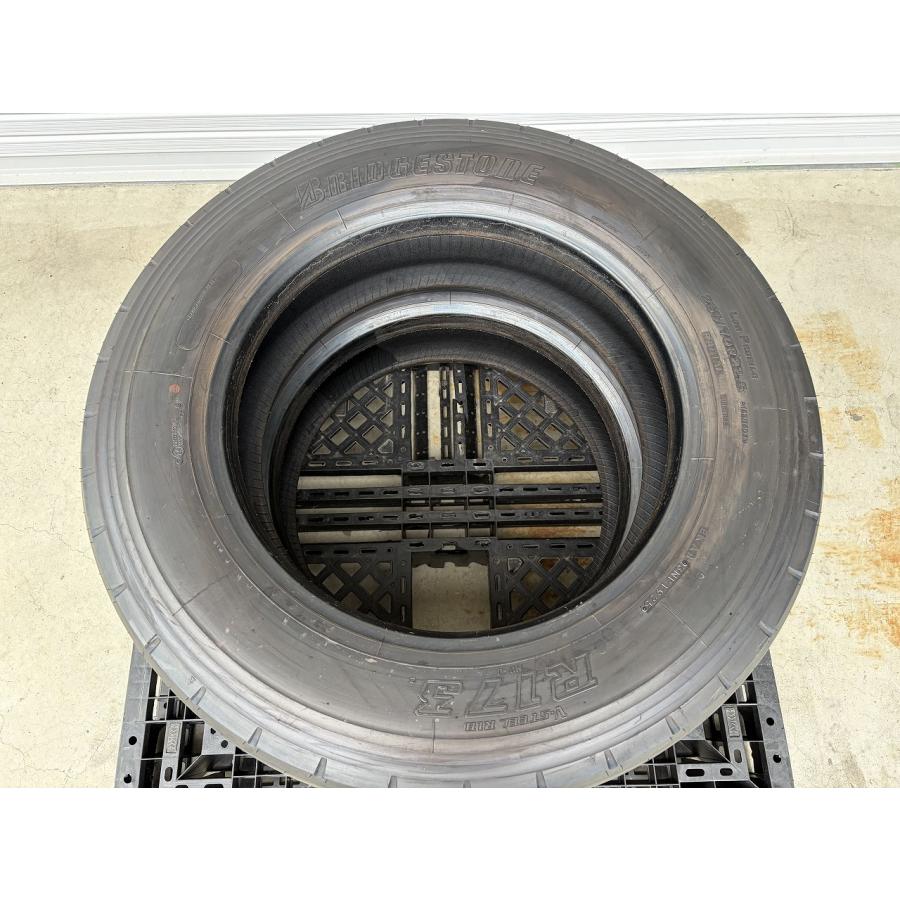 新車外し 2025年製 BRIDGESTONE R173 255/70R22.5 143/140J 2本セット