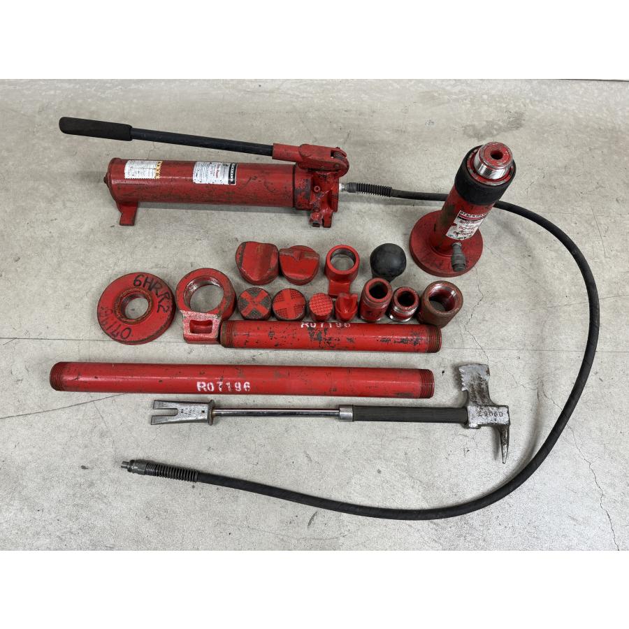 未使用 スタンダード ポート パワー 4トン バンダムセット ブラックホーク 板金 自動車 ボディ フレーム 修正 油圧 工具 BLACK HAWK ポンプ AZ-1L 未使用 スタンダード ポート パワー 4トン バンダムセット ブラック