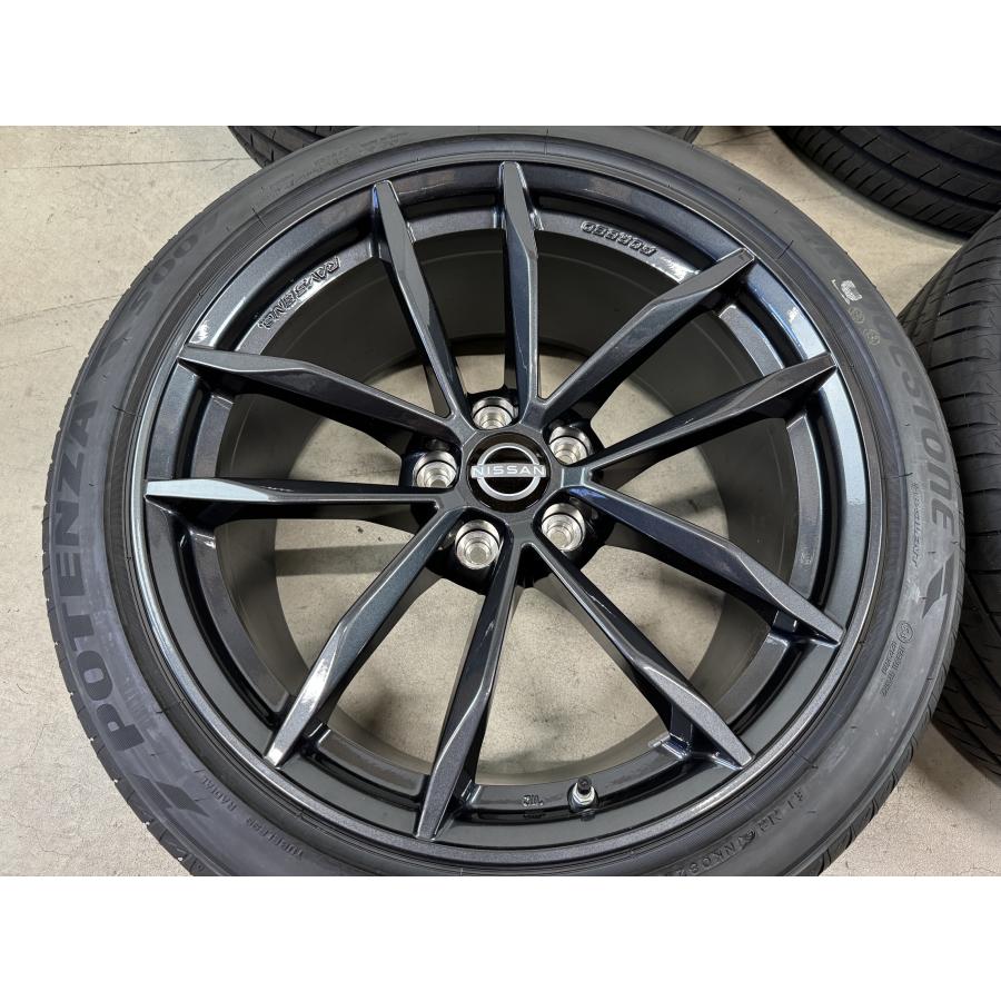 新車外し RZ34 フェアレディZ 純正 鍛造 RAYS 19インチ 9.5J/10J