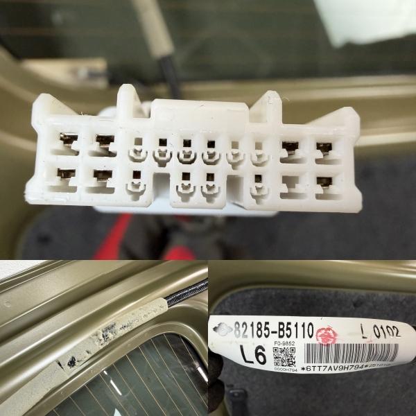 新車外し S710V アトレー RS 純正 バックドア リアゲート バックカメラ