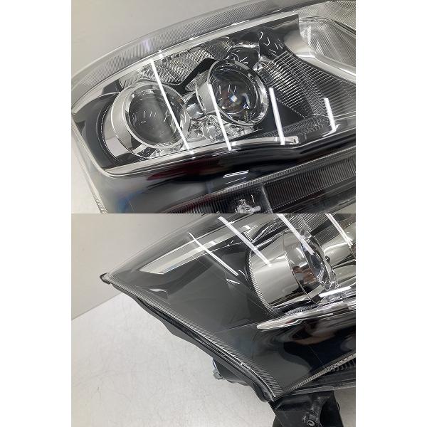 美品 割れ無 点灯OK 後期 LA100S ムーヴ カスタム 純正 LED ヘッド