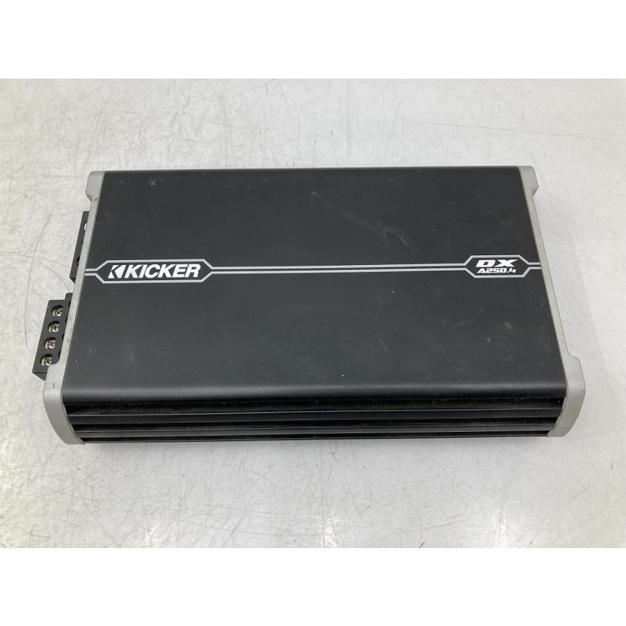 割れ無 動作OK KICKER キッカー DXA250.4 4chパワーアンプ (G1546