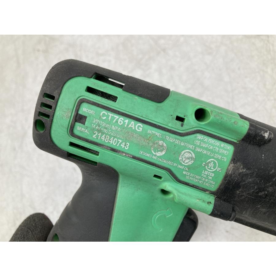 動作OK Snap-on スナップオン 3/8 電動インパクトレンチ CT761AG 14.4V