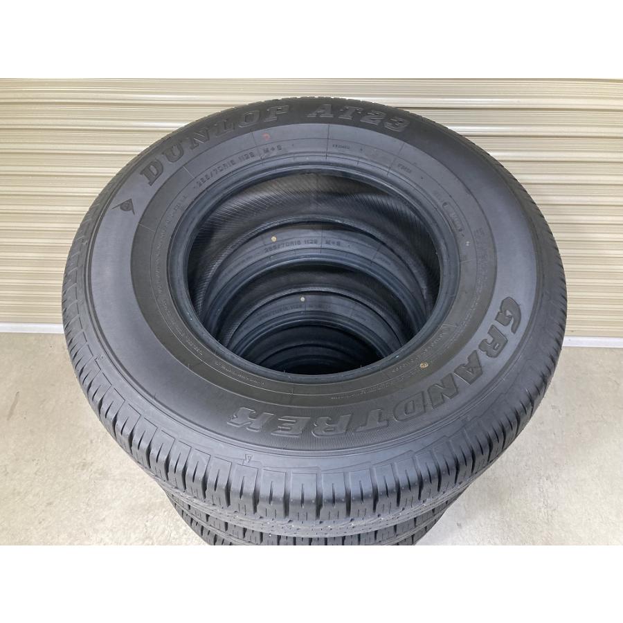 新車外し '24年製 DUNLOP GRANDTREK AT23 265/70R16 4本 ダンロップ