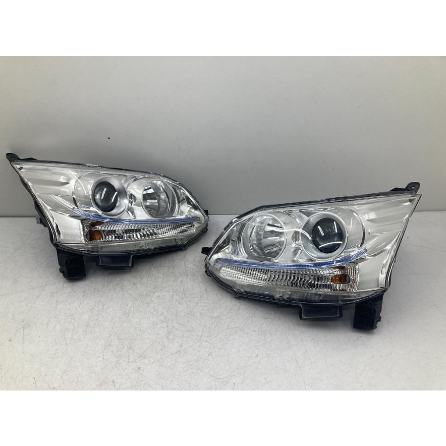 美品 割れ無 点灯OK LA100S 前期 ムーヴ カスタム 純正 HID 左右セット