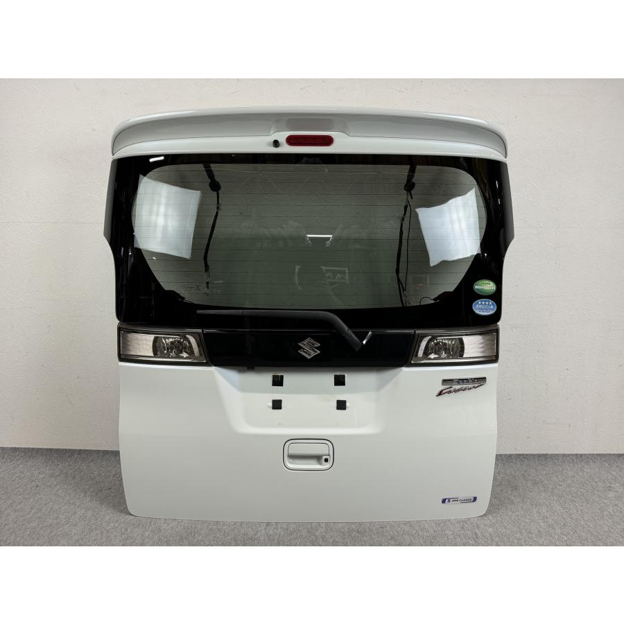 MK42S スペーシアカスタムZ バックカメラ 凹み無 H27年 MK42S スペーシア カスタム 純正 バックドア リアゲート
