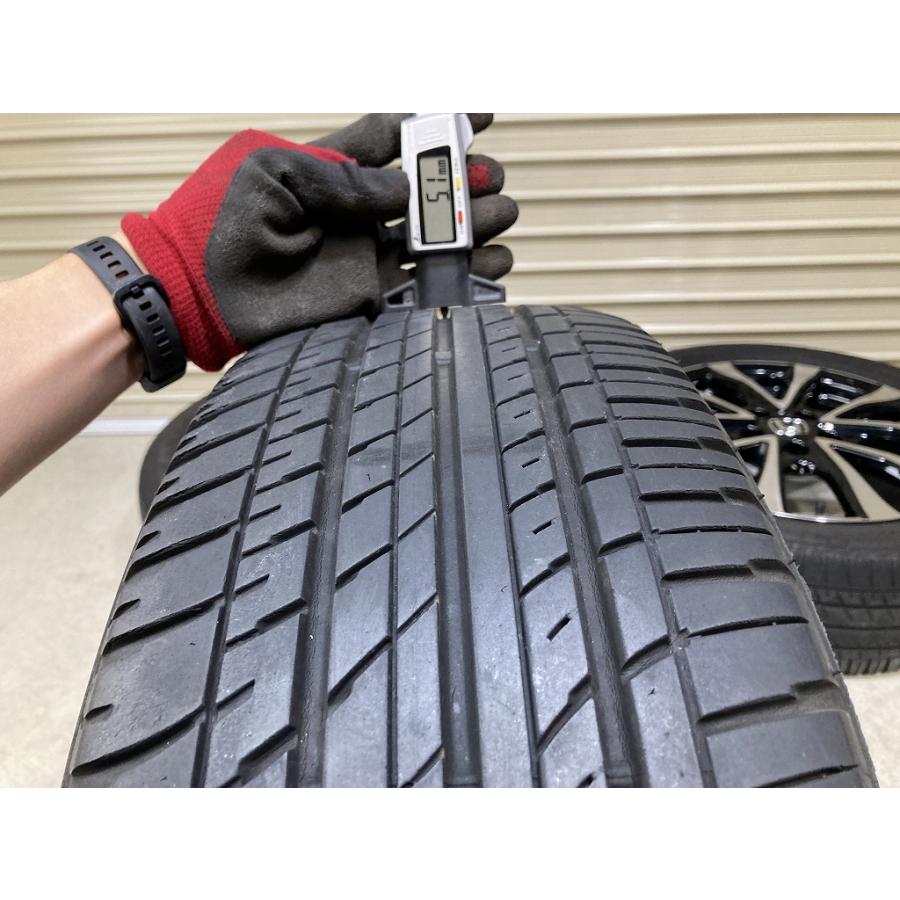 ホンダ 純正 17インチ 6J +50 PCD114.3 5H 205/55R17 4本セット