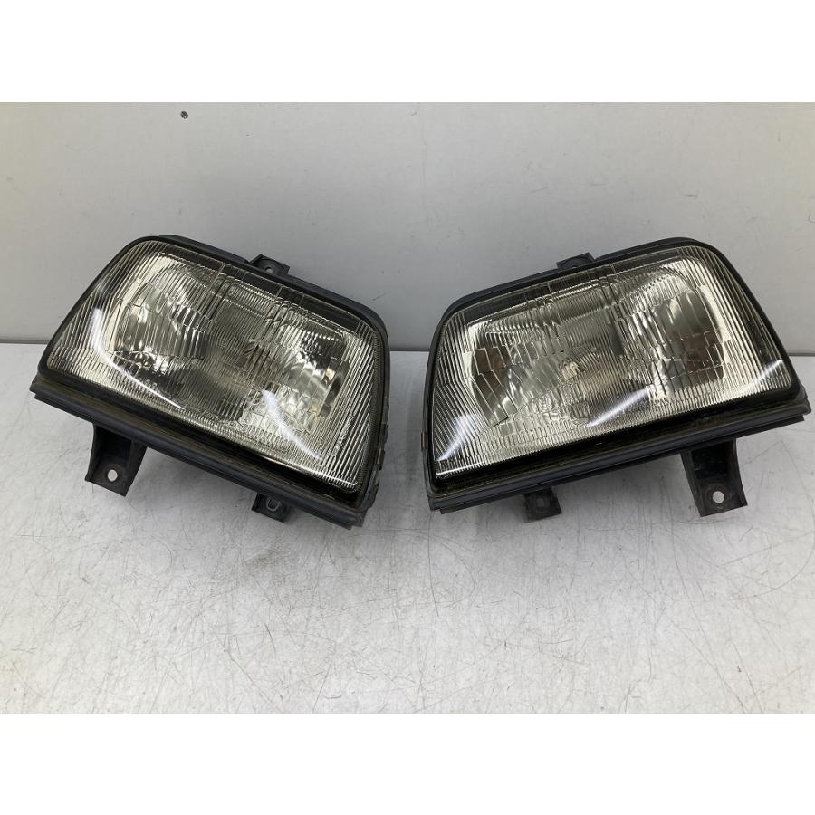 ダイハツ L70V ミラ TR-XX ヘッドライト左右 割れ無 ダイハツ S63年 L70V ミラ TR-XX 純正 ハロゲン ヘッドライト