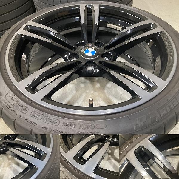 美品 鍛造 BMW F87 M2 純正 ダブルスポークスタイリング437M 19インチ