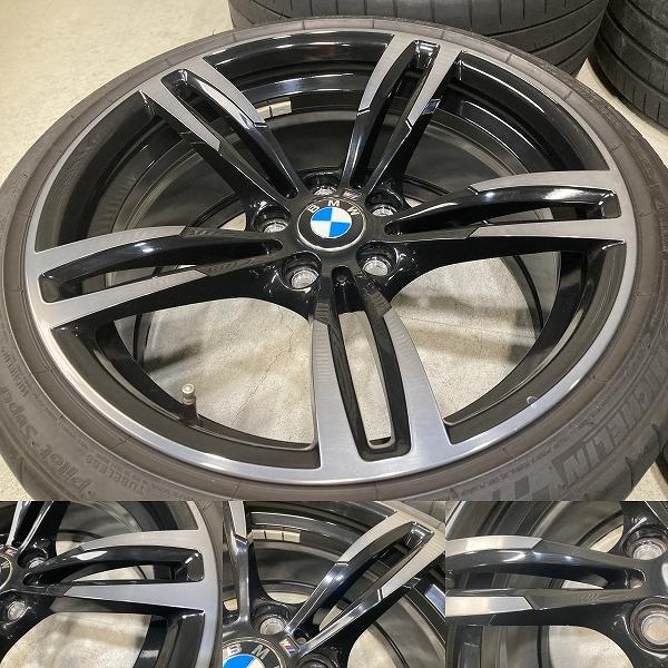 美品 鍛造 BMW F87 M2 純正 ダブルスポークスタイリング437M 19インチ