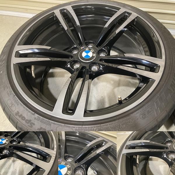 美品 鍛造 BMW F87 M2 純正 ダブルスポークスタイリング437M 19インチ