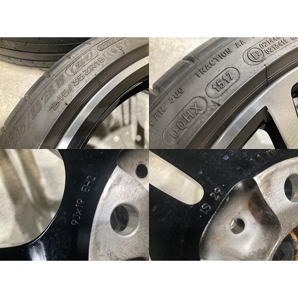 美品 鍛造 BMW F87 M2 純正 ダブルスポークスタイリング437M 19インチ