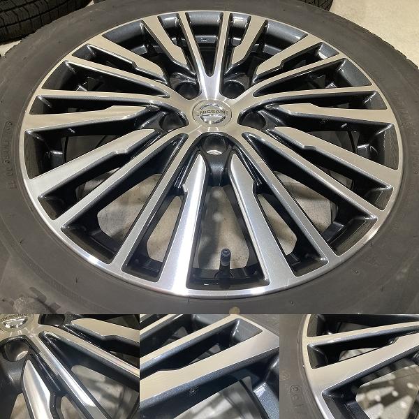 ホイル綺麗 日産 後期 E52 エルグランド 純正 18インチ 7.5J +55 