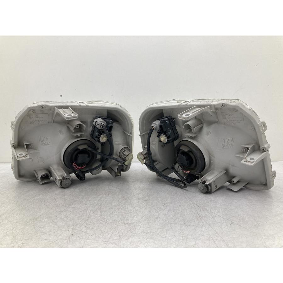 美品 割れ無 HM1 バモス 純正 ハロゲン ヘッドライト 左右セット レベ