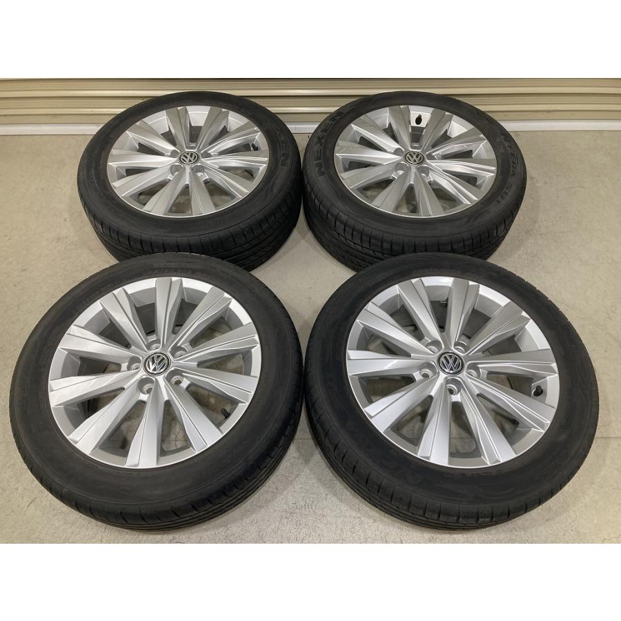 美品 VW フォルクスワーゲン ポロ 純正 16インチ 6.5J +47 PCD100 5H 