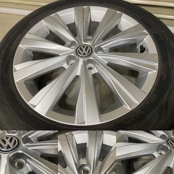 美品 VW フォルクスワーゲン ポロ 純正 16インチ 6.5J +47 PCD100 5H