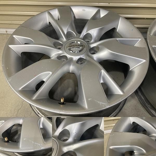 日産 Y62 パトロール 純正 18インチ 8J +40 PCD139.7 6H 4本セット