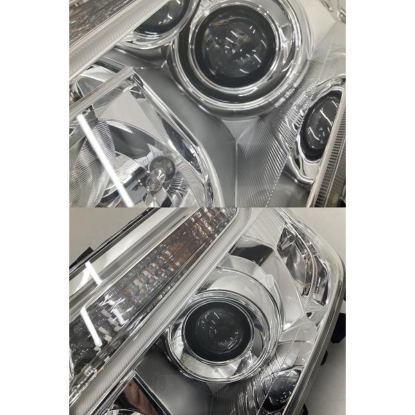 美品 割れ無 点灯OK RK5 後期 ステップワゴン スパーダ 純正 HID ヘッドライト 左右セット KOITO 100-62075 RK6 ...