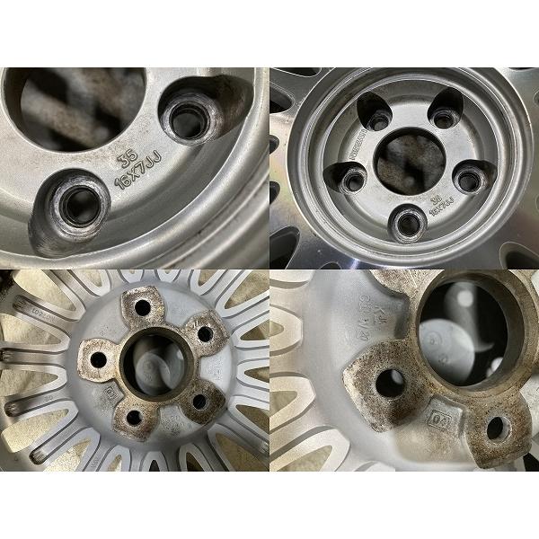 日産 Y34 セドリック 純正 16インチ 7J +35 PCD114.3 5H 4本セット  