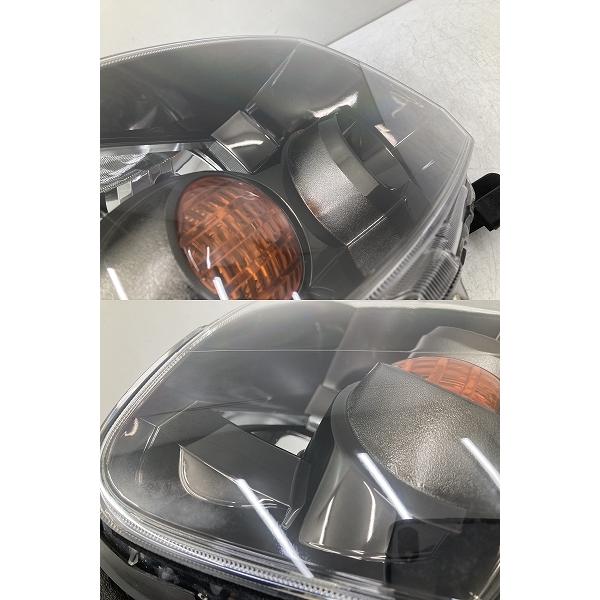 美品 割れ無 点灯OK H82W EKスポーツ 純正 HID ヘッドライト 左右 