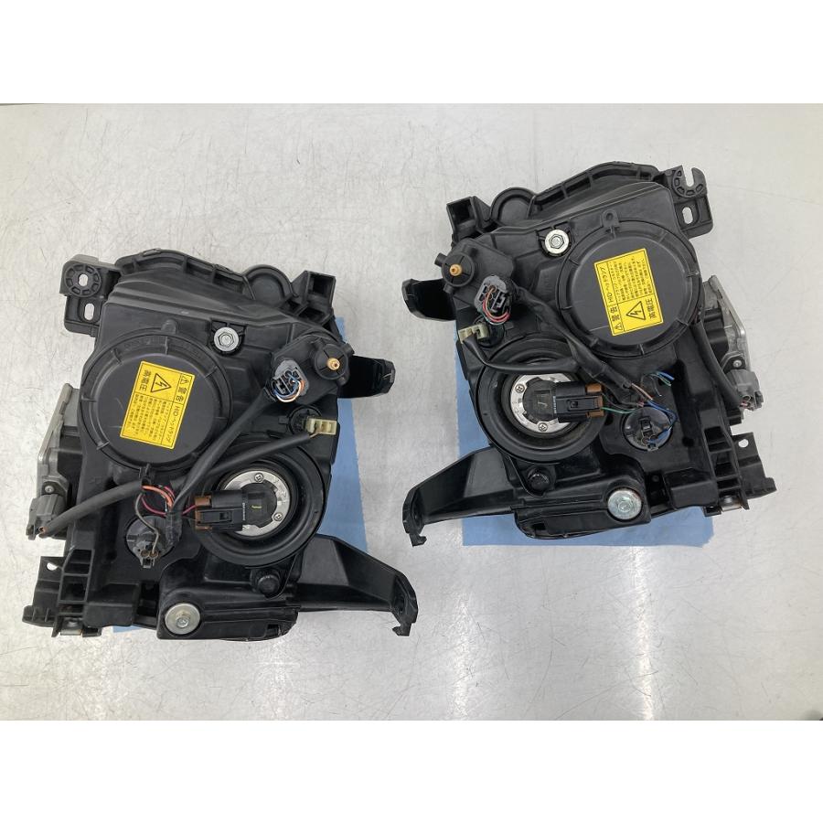 美品 割れ無 点灯OK H82W EKスポーツ 純正 HID ヘッドライト 左右 