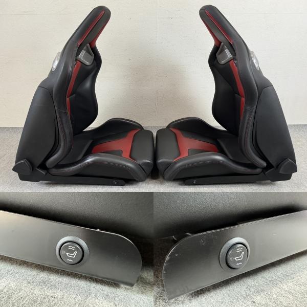 破れ無 RECARO レカロシート SPORTSTER スポーツスター レザー 左右